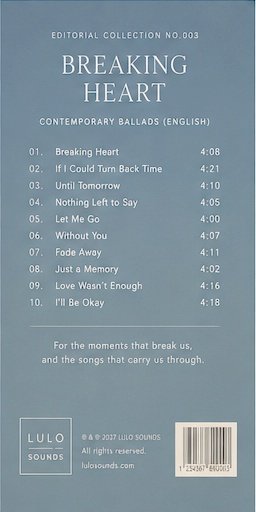 Breaking Heart back cover